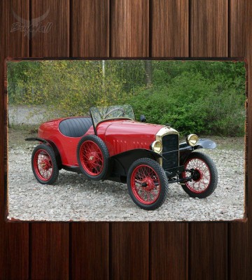 Металлическая табличка Peugeot Type 172 Quadrilette